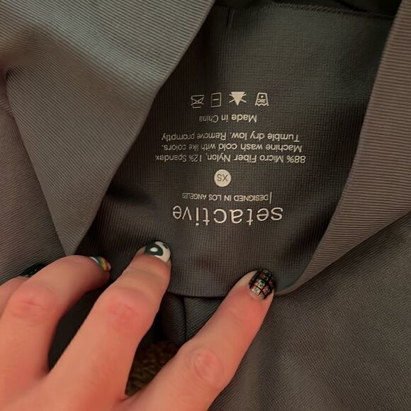 Set Active Legging XS grey blue new - Picture 3 of 3